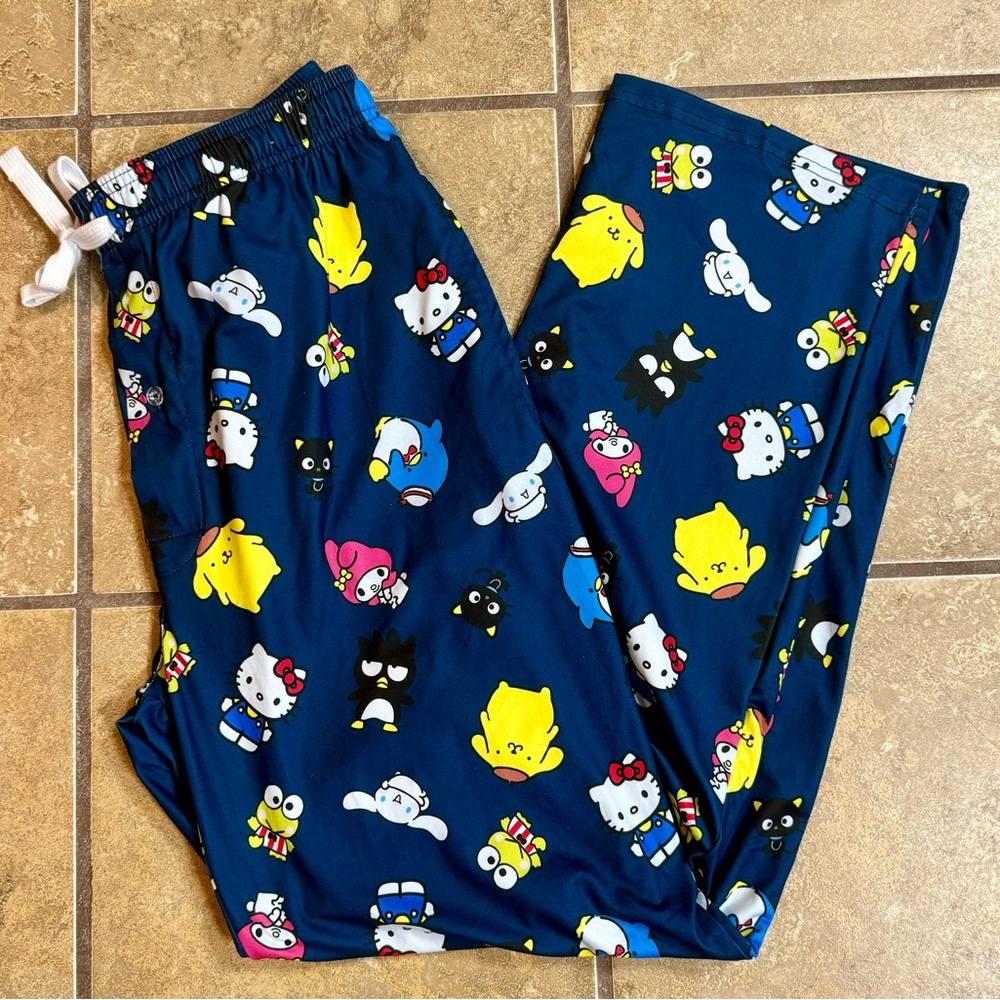 Sanrio Hello Kitty and Friends Lounge PJ Pants Men’s Medium Soft & Stretchy
